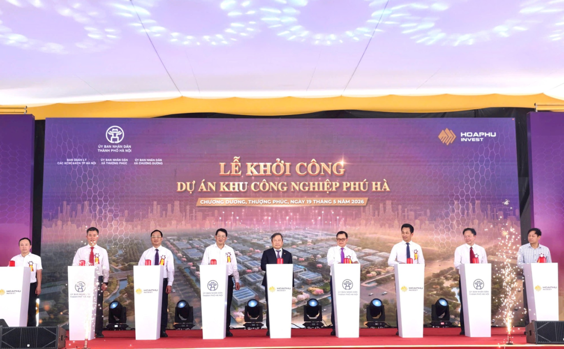 Khởi công khu công nghiệp hơn 2.900 tỷ đồng tại phía Nam Hà Nội