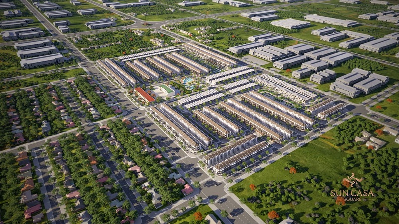 Sun Casa Square: Dự án nhà phố tại TP.HCM