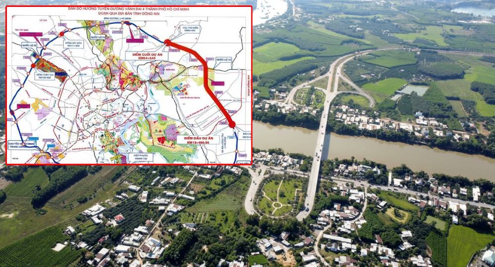 46km của tuyến đường dài nhất Đông Nam Bộ đi qua những khu vực nào tại Đồng Nai?