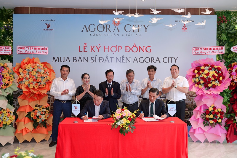 Nhóm nhà đầu tư chuyên nghiệp chi 20 triệu USD mua sỉ đất nền tại Agora City