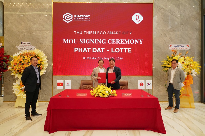 Phát Đạt "bắt tay" Lotte tại dự án 50.000 tỷ đồng