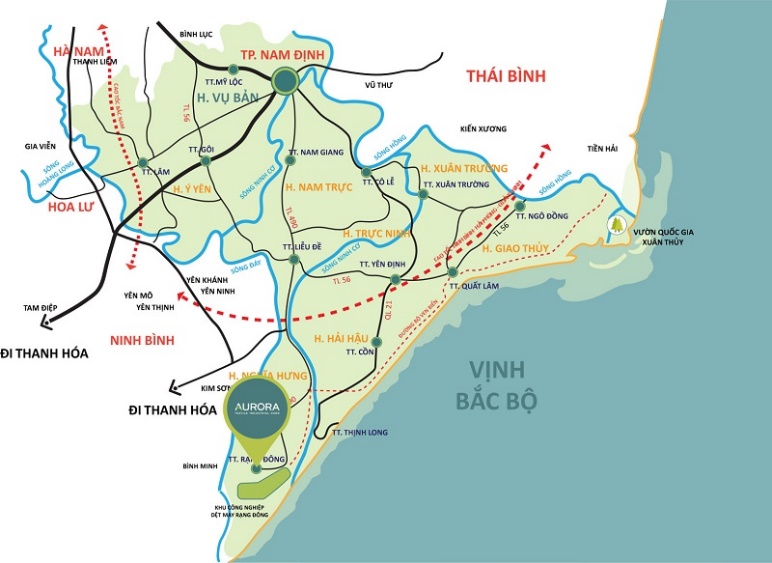 Khu công nghiệp Dệt may Rạng Đông – Aurora IP Ninh Bình- Ảnh 1.