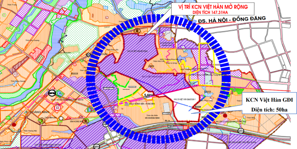 Khu công nghiệp Việt Hàn mở rộng Bắc Ninh&nbsp;- Ảnh 1.