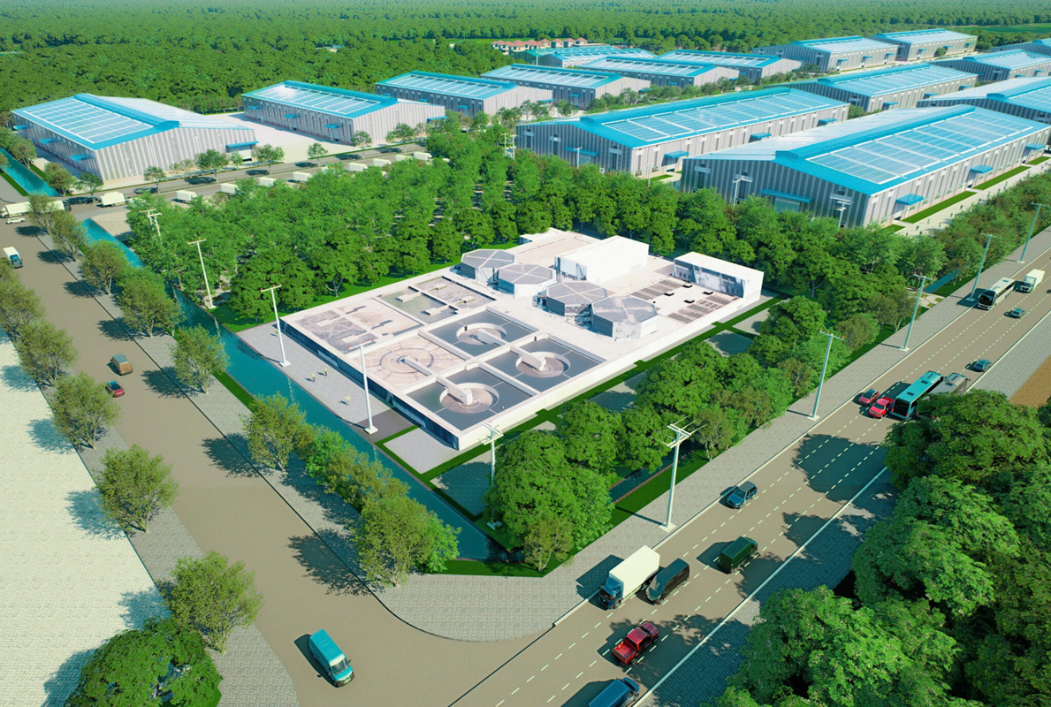 Cụm công nghiệp FECON IP Hiệp Hòa tại Bắc Ninh - Ảnh 3.