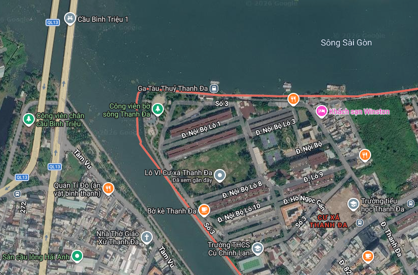 Di dời 6 lô chung cư Thanh Đa với 1.303 căn hộ