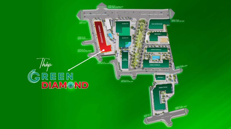 Bcons Green Diamond: Tháp căn hộ thuộc Bcons City tại TP.HCM- Ảnh 1.