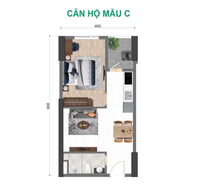 Bcons Green Diamond: Tháp căn hộ thuộc Bcons City tại TP.HCM- Ảnh 4.