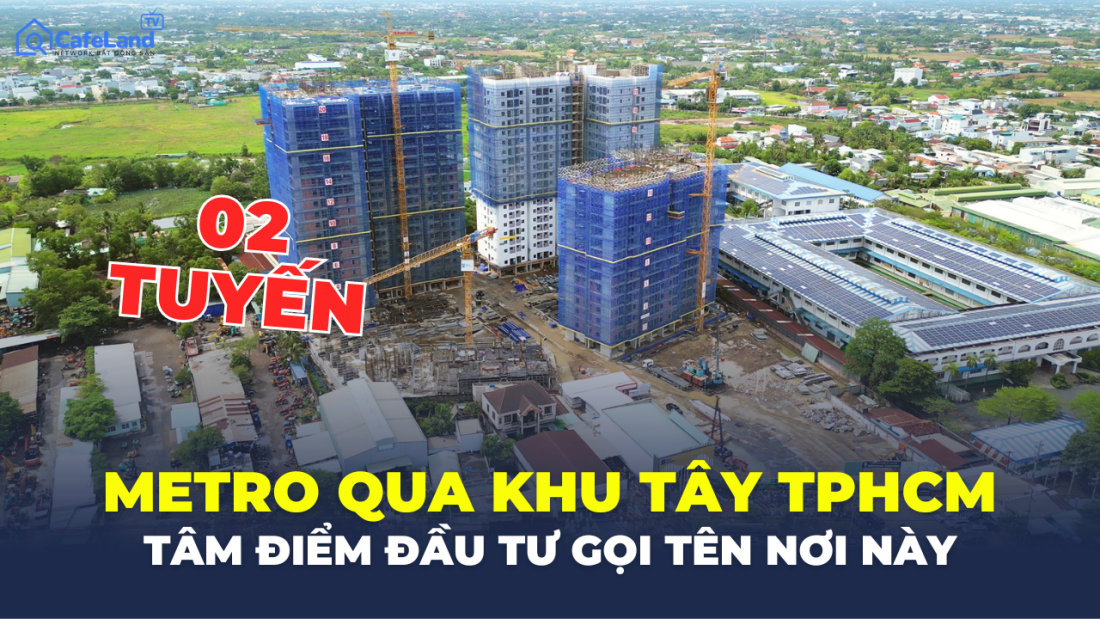 Lộ diện "trạm trung chuyển" mới phía Tây Nam TP.HCM, đâu là tâm điểm đầu tư?