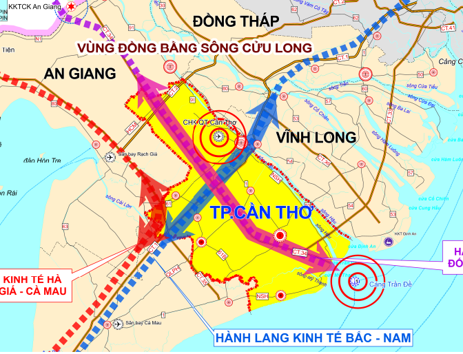 Thành phố duy nhất Đồng bằng Sông Cửu Long công bố 37 khu đô thị “khủng” hàng trăm hecta