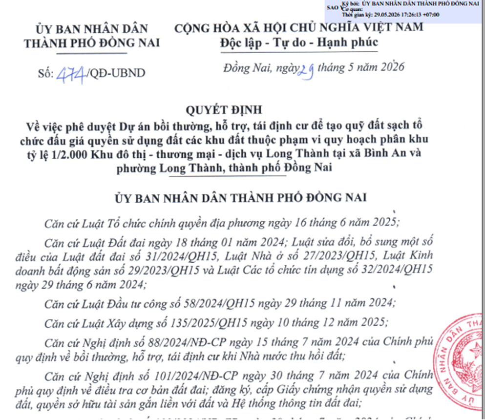 1.000 tỷ bồi thường 4 khu đất quanh sân bay Long Thành- Ảnh 1.