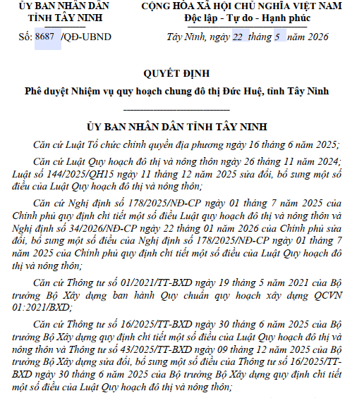 Tây Ninh quy hoạch đô thị 26.500 ha với loạt khu công nghiệp mới và tuyến Cao tốc N2, Quốc lộ 14C- Ảnh 1.