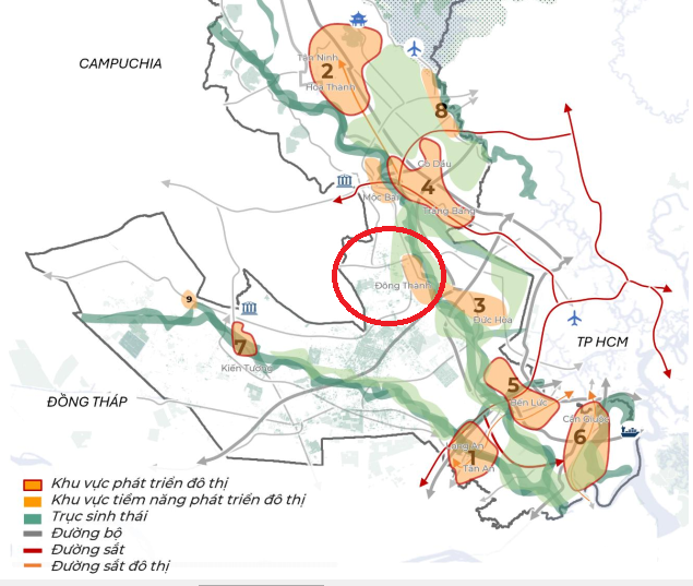 Tây Ninh quy hoạch đô thị 26.500 ha với loạt khu công nghiệp mới và tuyến Cao tốc N2, Quốc lộ 14C