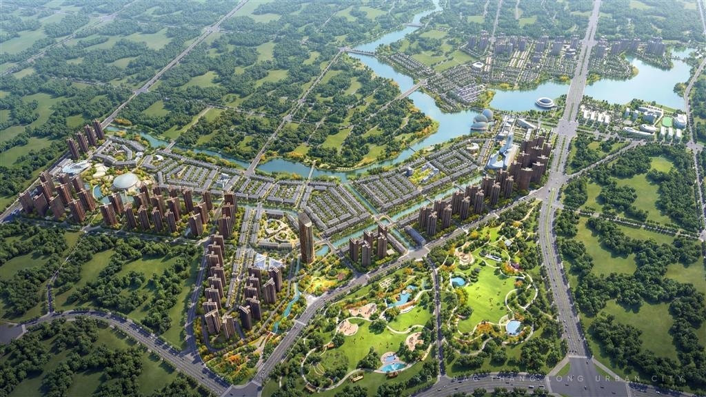 Hà Nội đã giải phóng hơn 166 ha cho siêu đô thị 1.400 ha