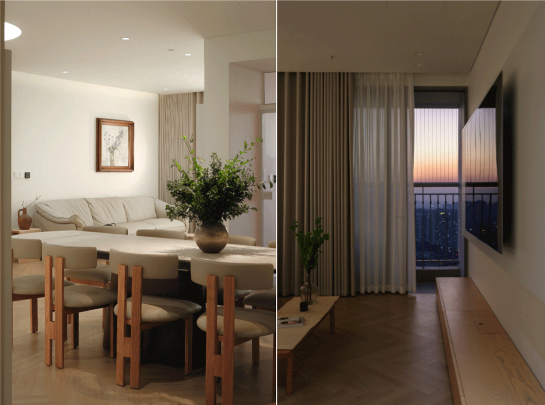 Căn hộ 130m² ở Hà Nội đóng cửa 24/7 vẫn ngập oxy tươi bảo vệ ba thế hệ- Ảnh 3.