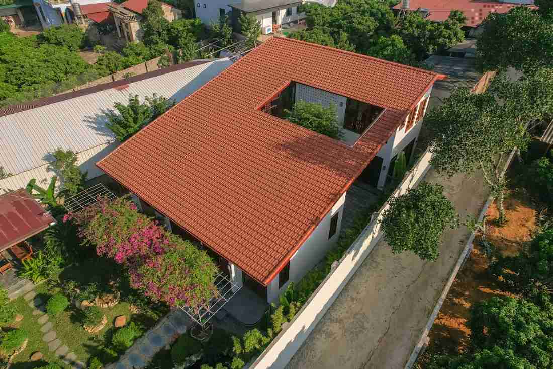 Dấu ấn truyền thống trong ngôi nhà ngói đỏ Bắc Ninh phong cách đương đại