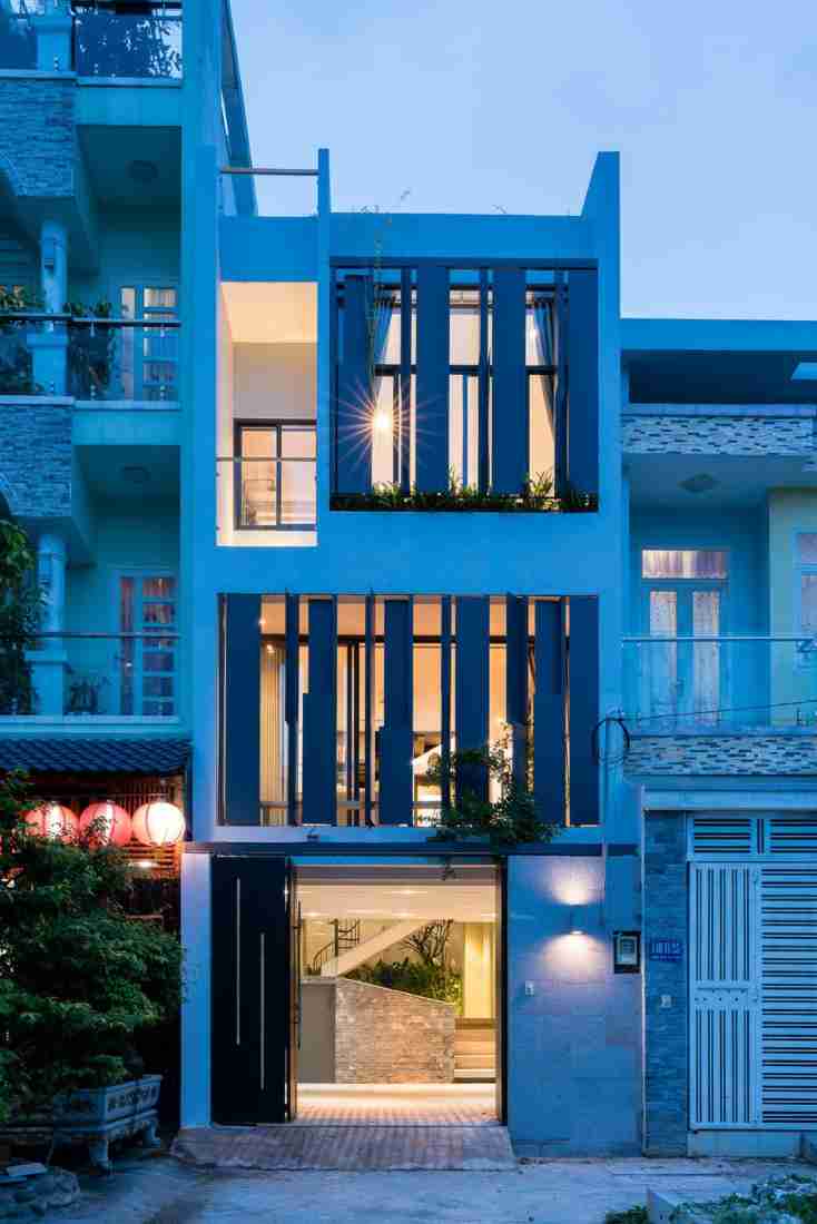 Nhà ống 71m² tại TPHCM: Có cả gara và hồ bơi như ốc đảo nghỉ dưỡng lộng gió