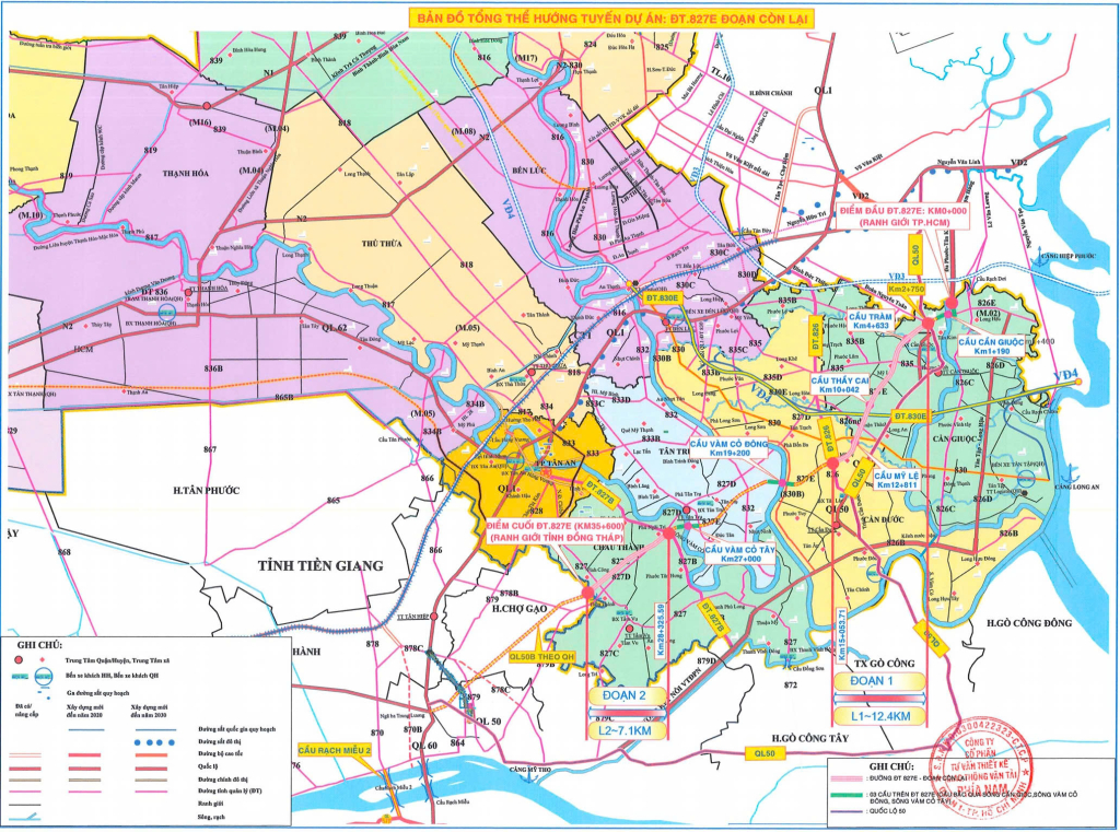 Người dân Tây Ninh đón tin vui từ đoạn đường gần 20km, đi qua Cần Giuộc, Mỹ Lộc, Mỹ Lệ, Tầm Vu
