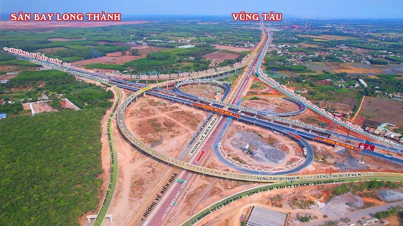 Chính thức đưa vào khai thác toàn bộ các nhánh kết nối nút giao Long Thành- Ảnh 1.