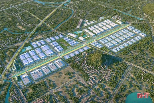 Doanh nghiệp nào thực hiện dự án khu công nghiệp mới 2.080 tỷ đồng tại Hà Tĩnh?