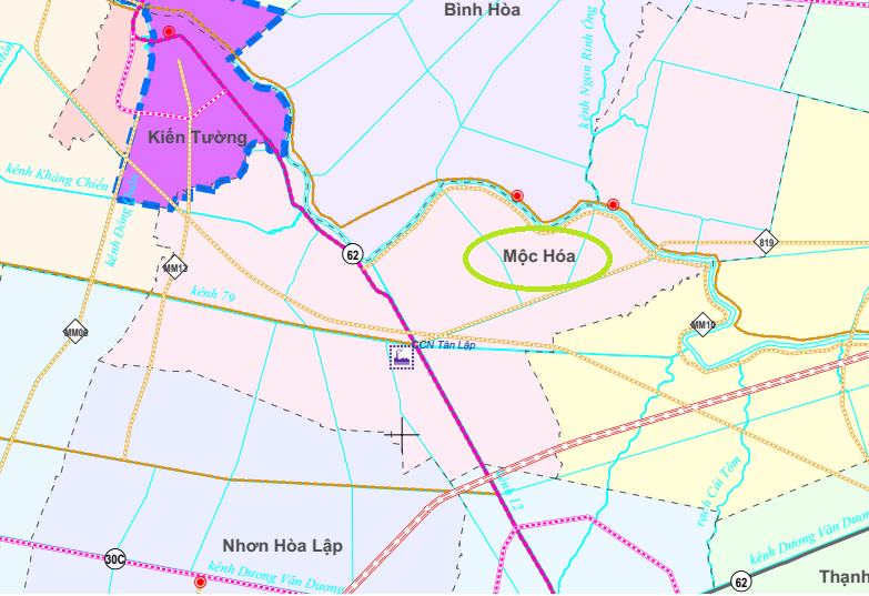 Tây Ninh phê duyệt quy hoạch chung đô thị 13.500 ha thuộc vùng Đồng Tháp Mười