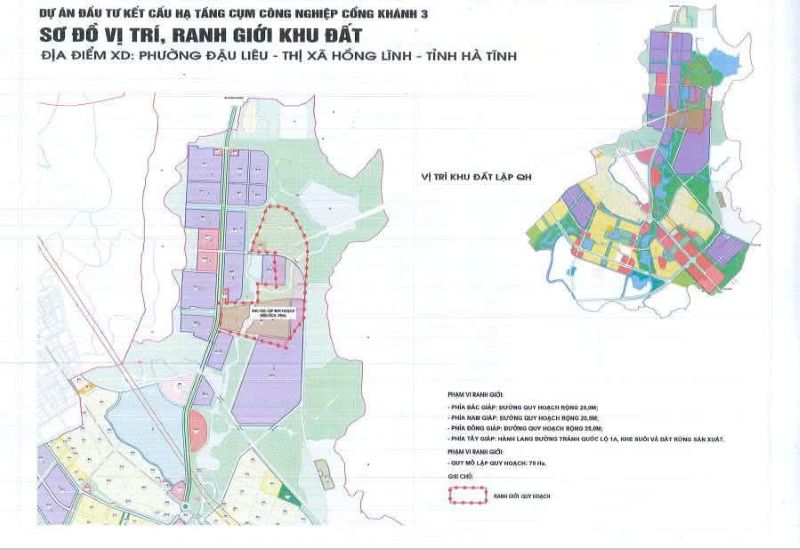 Hà Tĩnh có thêm dự án cụm công nghiệp mới gần 500 tỷ đồng