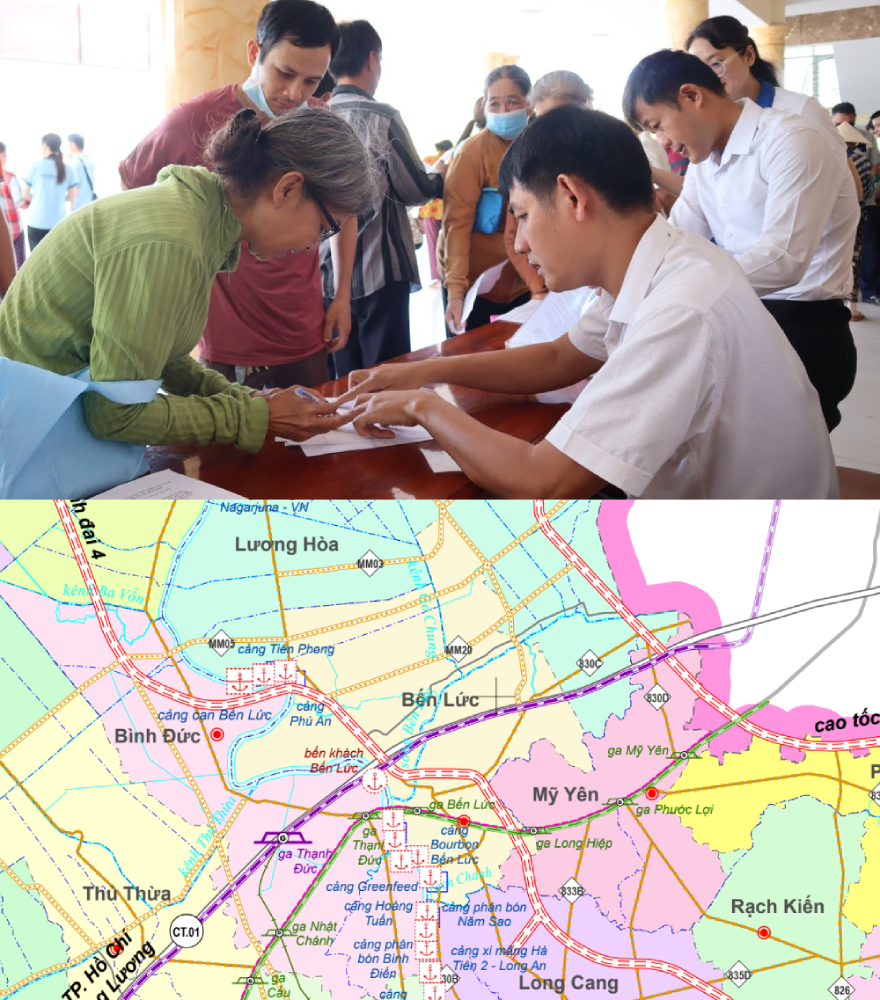 Vành đai 4 TP.HCM qua Bến Lức: Phương án bồi thường 900 tỷ được công bố, sẽ chi trả ngay trong tháng 6