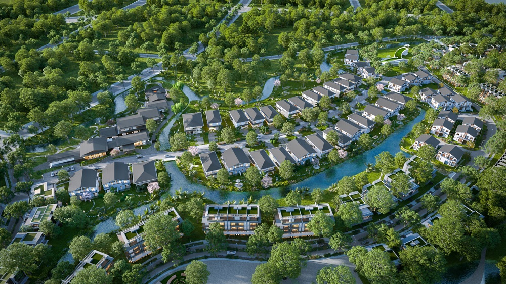 Onsen Village: Phân khu biệt thự khoáng nóng thuộc EcoVillage Saigon River