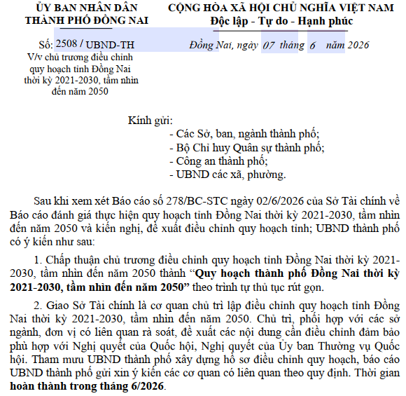 Đồng Nai tiếp tục điều chỉnh quy hoạch 2021-2030- Ảnh 2.