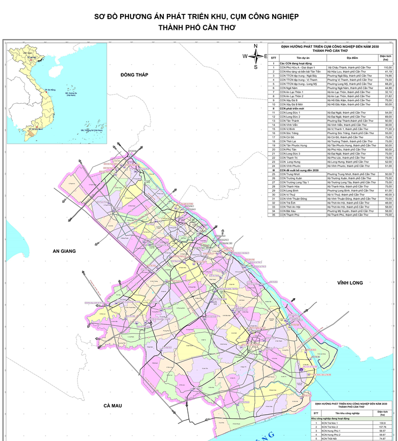 Thông tin vừa công bố về khu công nghiệp mới 196ha tại Cần Thơ- Ảnh 2.