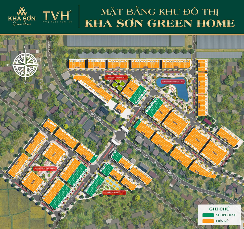 Kha Sơn Green Home: Dự án đất nền, shophouse tại Thái Nguyên- Ảnh 2.