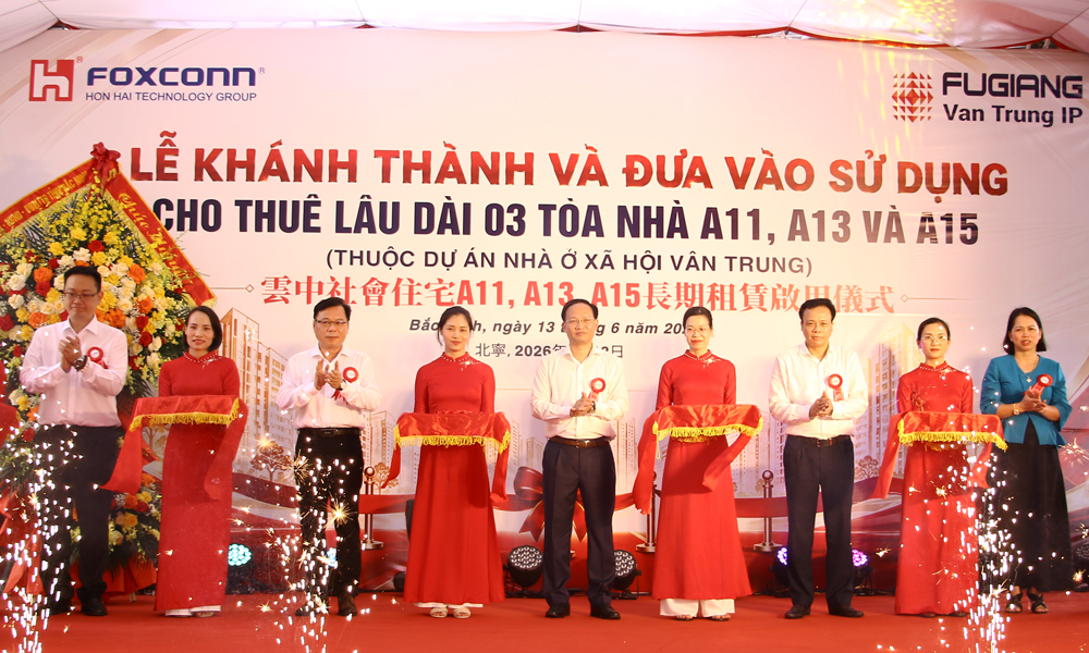 Bắc Ninh đưa vào vận hành 283 căn hộ cho thuê dài hạn tại dự án nhà ở xã hội Vân Trung