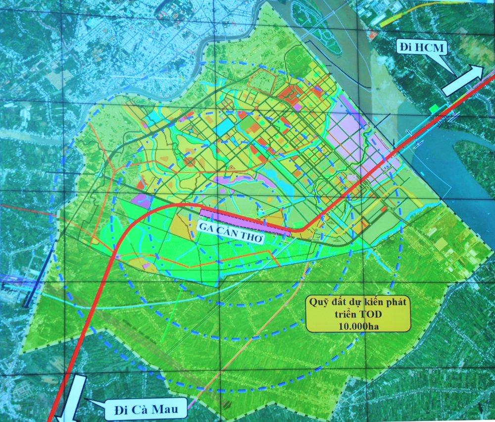 Tuyến đường sắt 175km về miền Tây: Quỹ đất quanh ga được tính toán để phát triển TOD
