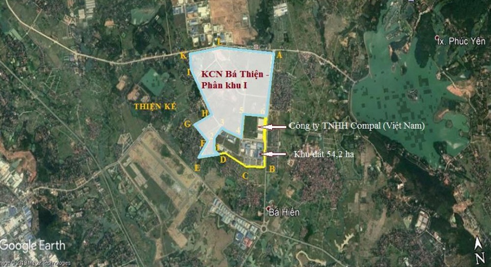 Khu công nghiệp Bá Thiện - Phân khu 1 tại Phú Thọ- Ảnh 1. Khu công nghiệp Bá Thiện - Phân khu 1 tại Phú Thọ- Ảnh 1.
