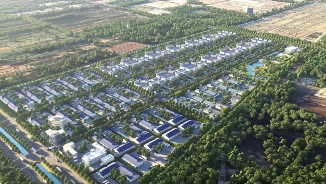 Cụm công nghiệp Tây Bắc Đức Hòa Đông tại Tây Ninh- Ảnh 1.