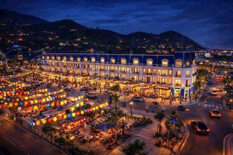 Hình ảnh thực tế thi công hạ tầng tại khu đô thị mới Aqua Garden