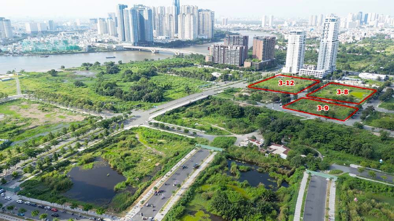 Chi tiết 8 lô đất vàng ở Thủ Thiêm sắp được đấu giá trước 10/10