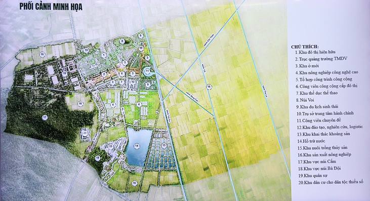 An Giang quy hoạch chung đô thị 5.000ha, mở rộng đô thị theo Tỉnh lộ 948