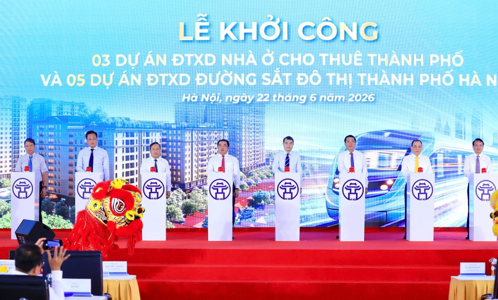 Hà Nội khởi công 3 dự án nhà ở cho thuê quy mô hơn 8.000 căn hộ