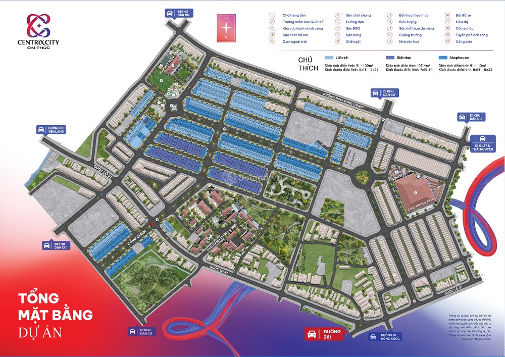 Centrix City Đại Phúc: Dự án đất nền, shophouse tại Thái Nguyên- Ảnh 2. Centrix City Đại Phúc: Dự án đất nền, shophouse tại Thái Nguyên- Ảnh 2.