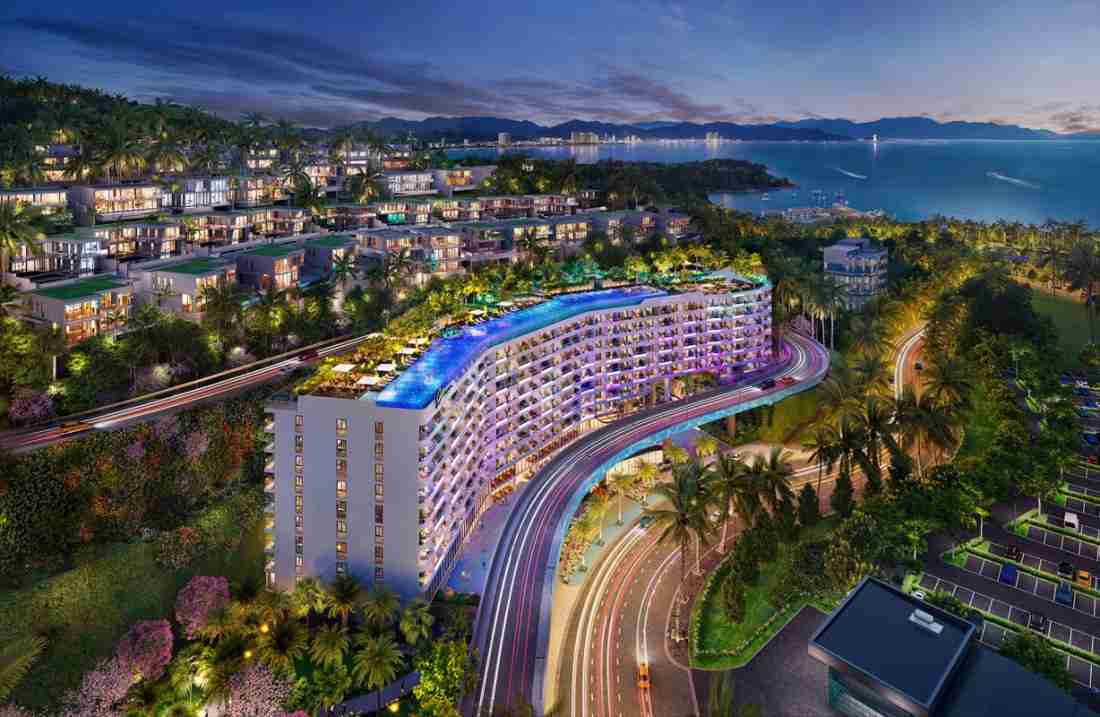 Anh Nguyen OceanFront Horizon: Tổ hợp căn hộ khách sạn nghỉ dưỡng tại Khánh Hòa