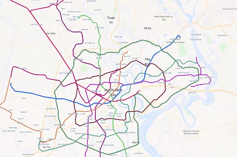 TP.HCM quy hoạch gần 940 ha TOD dọc metro số 2