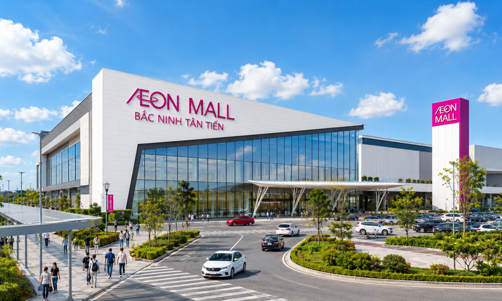Aeon Mall được thuê gần 7,7 ha đất tại Bắc Ninh để triển khai trung tâm thương mại gần 4.000 tỷ đồng