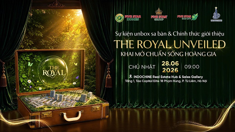 Hàng trăm khách hàng đăng ký tham gia sự kiện giới thiệu mô hình kiến trúc The Royal tại Hà Nội