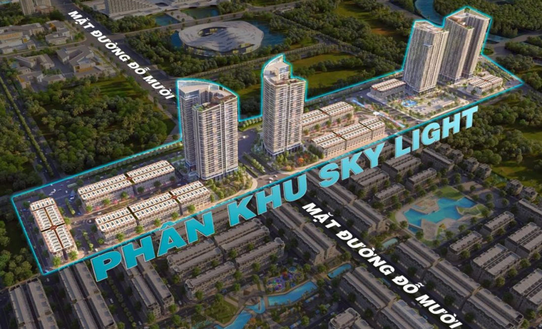 Phân khu Sky Light – Hoàng Huy New City Hải Phòng