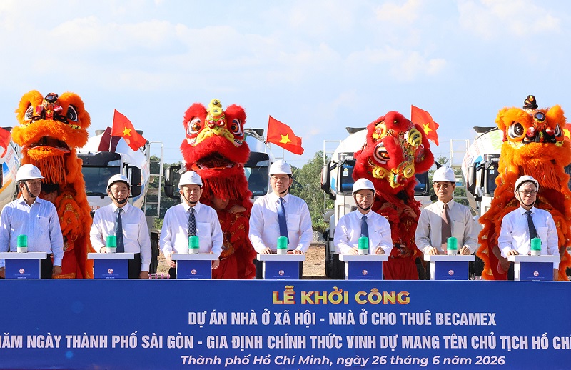Tin vui cho người dân TP.HCM: Hơn 6.200 căn nhà ở xã hội chính thức khởi công