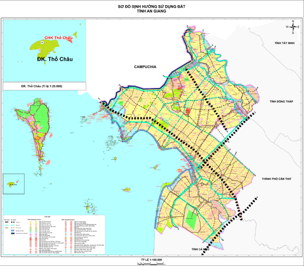 An Giang thêm 7 công trình, dự án vào DANH SÁCH THU HỒI ĐẤT năm 2026