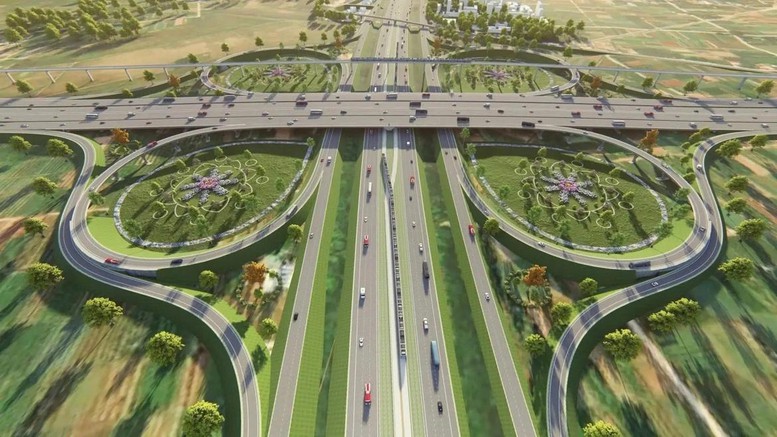 Tuyến Vành đai hơn 235.000 tỷ đồng đi qua 7 tỉnh thành dự kiến khởi công năm 2027