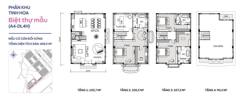 Tinh Hoa: Phân khu thấp tầng thuộc Vinhomes Global Gate Hà Nội- Ảnh 6.