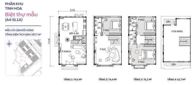 Tinh Hoa: Phân khu thấp tầng thuộc Vinhomes Global Gate Hà Nội- Ảnh 8.