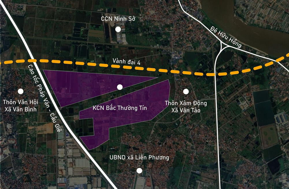 Khu công nghiệp Bắc Thường Tín Hà Nội- Ảnh 1.